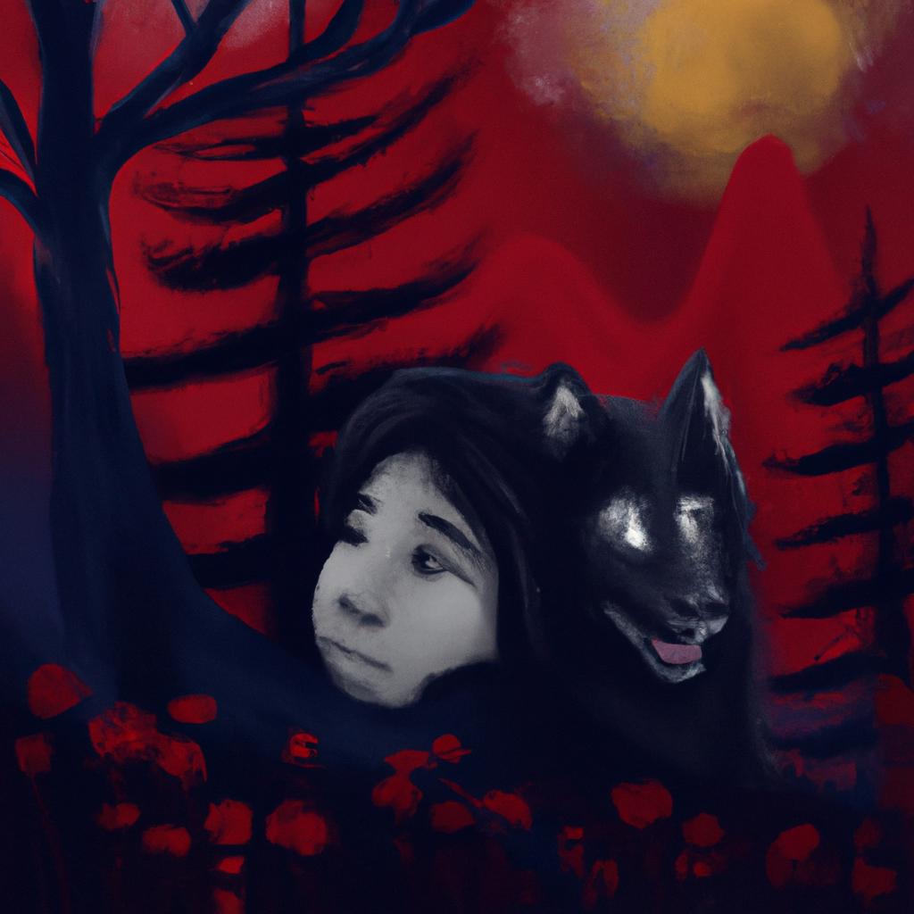 sonhar com lobo preto de olhos vermelhos2