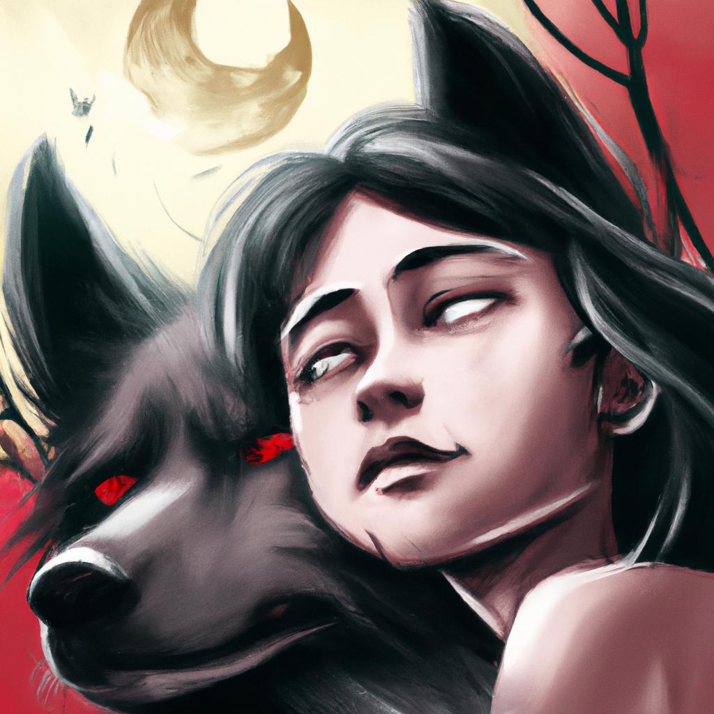 sonhar com lobo preto de olhos vermelhos4