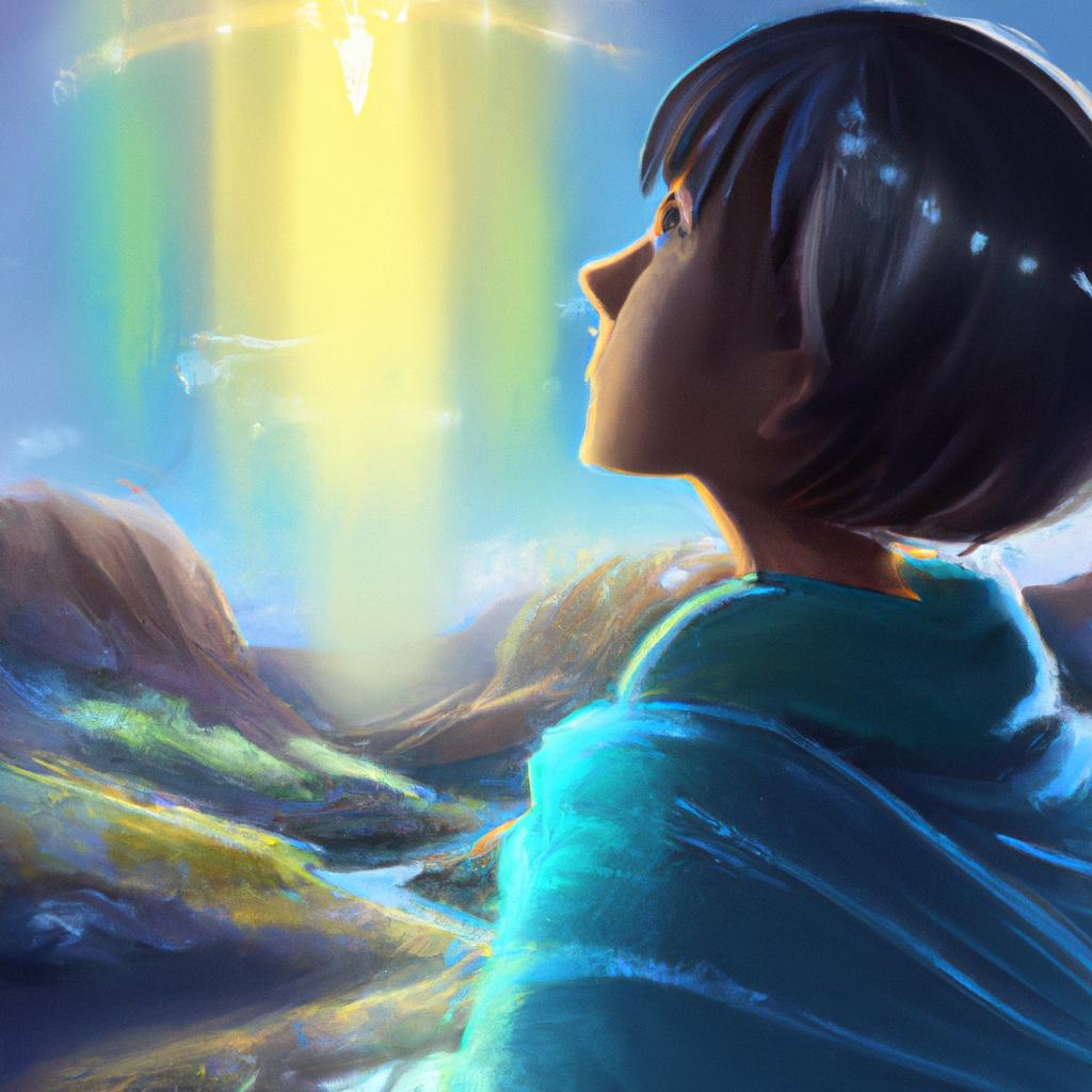 Imagem de capa do post "Sonhar com Luz Acesa: o Que Significa?" com um desenho digital