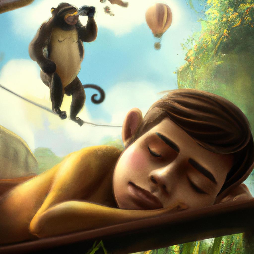 Imagem de capa do post Sonhar com Macaco: Descubra o Significado Oculto! com um desenho digital