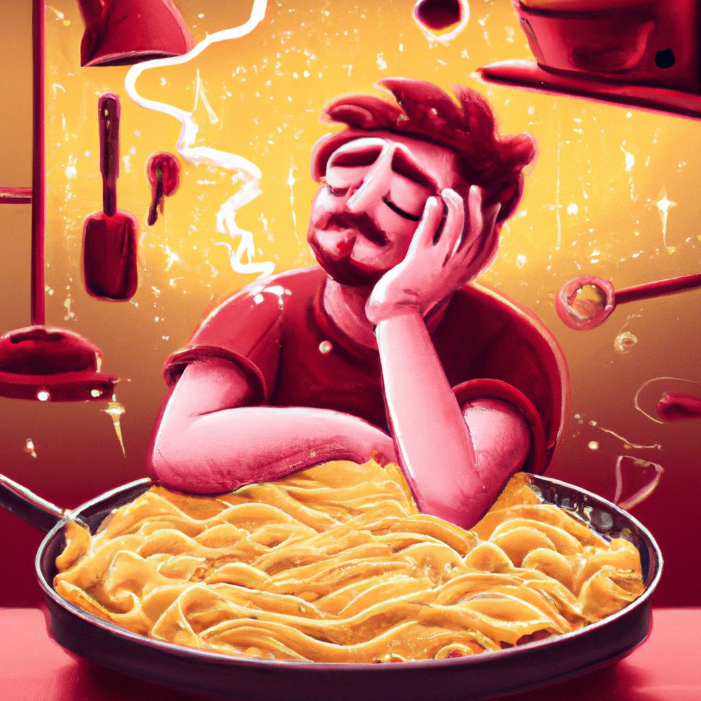 sonhar com macarrao com molho2
