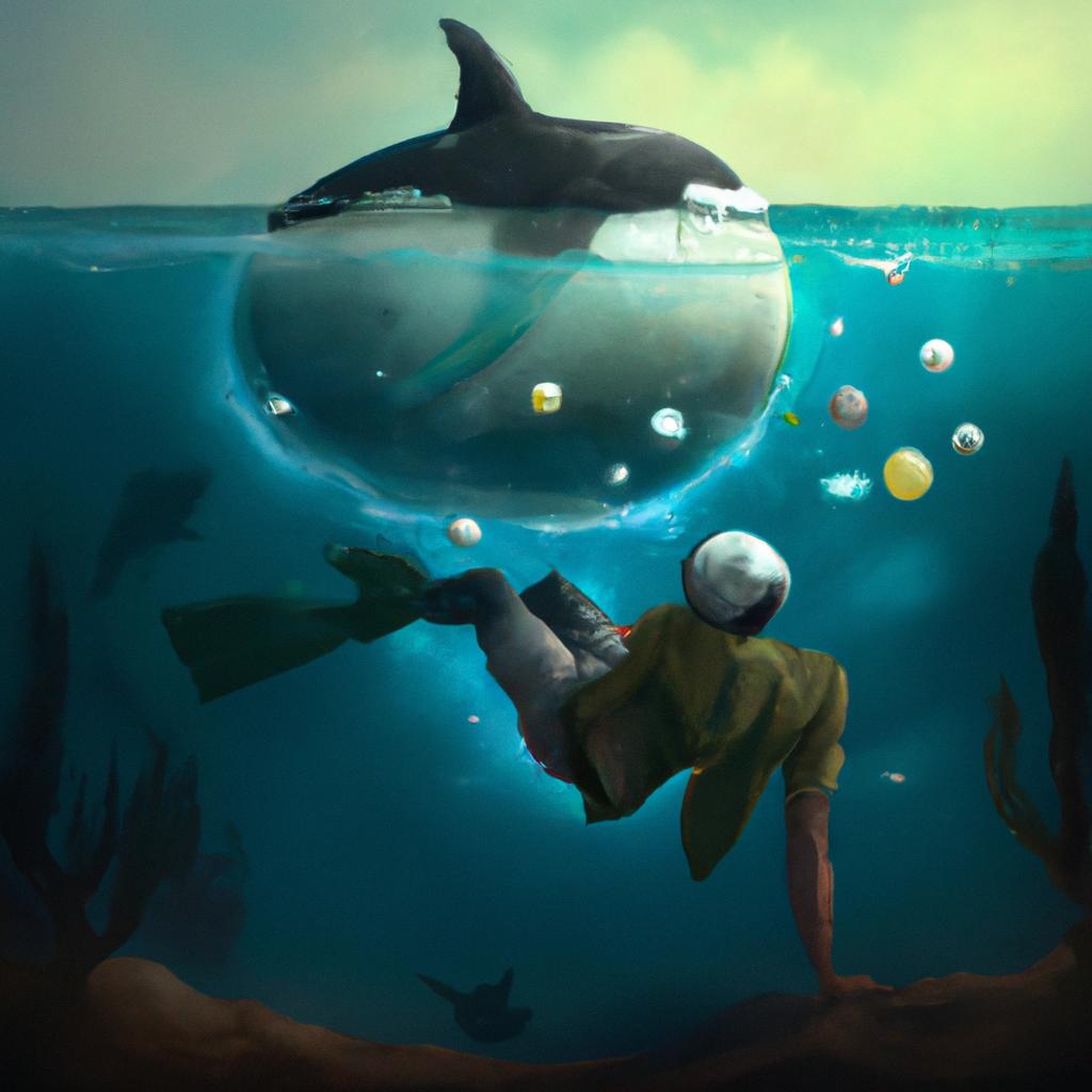 sonhar com mergulho no mar azul2