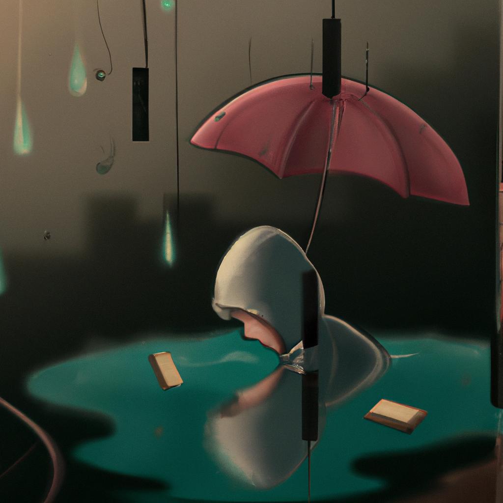 Imagem de capa do post Sonhar com Lama e Chuva: Descubra o Significado! com um desenho digital