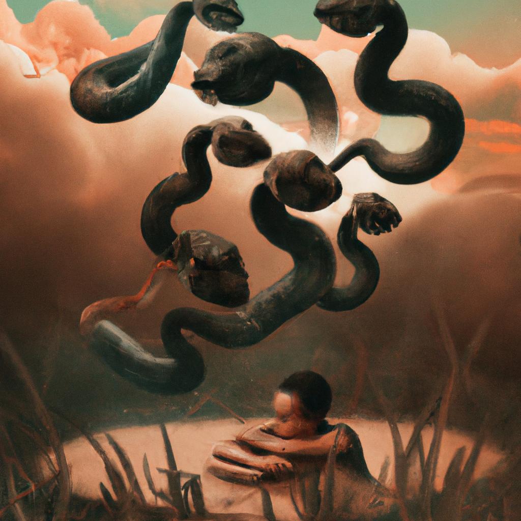 sonhar com muitas cobras pequenas3