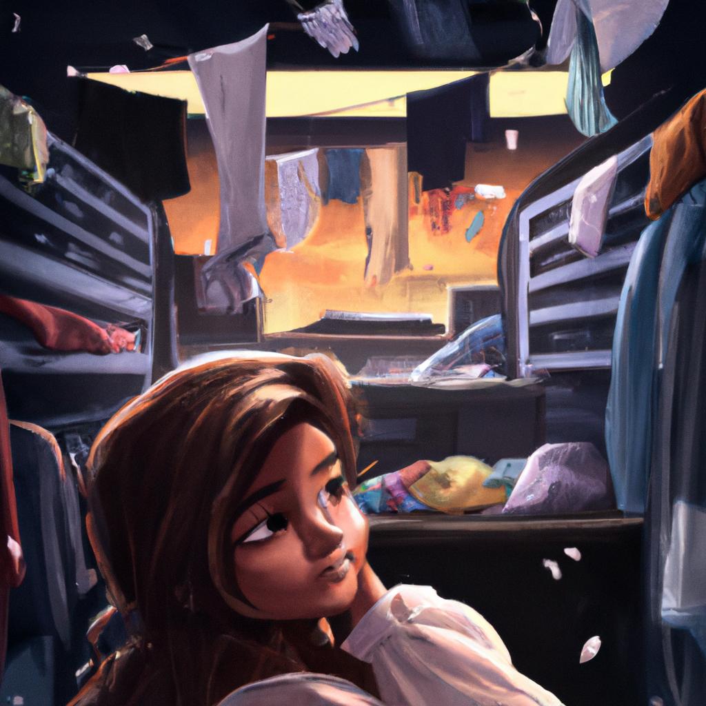 Imagem de capa do post Sonhar com Muitas Roupas: Descubra o Significado! com um desenho digital