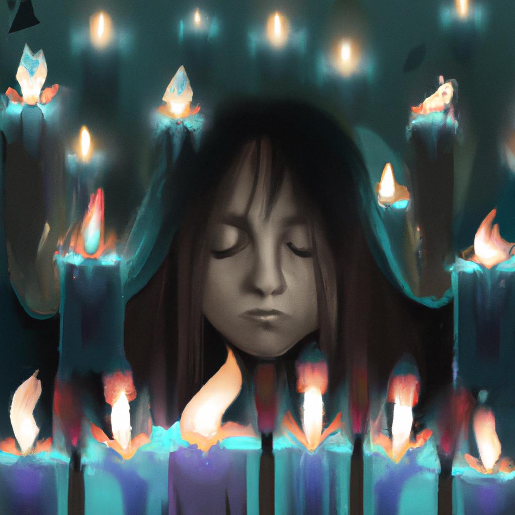sonhar com muitas velas acesas2