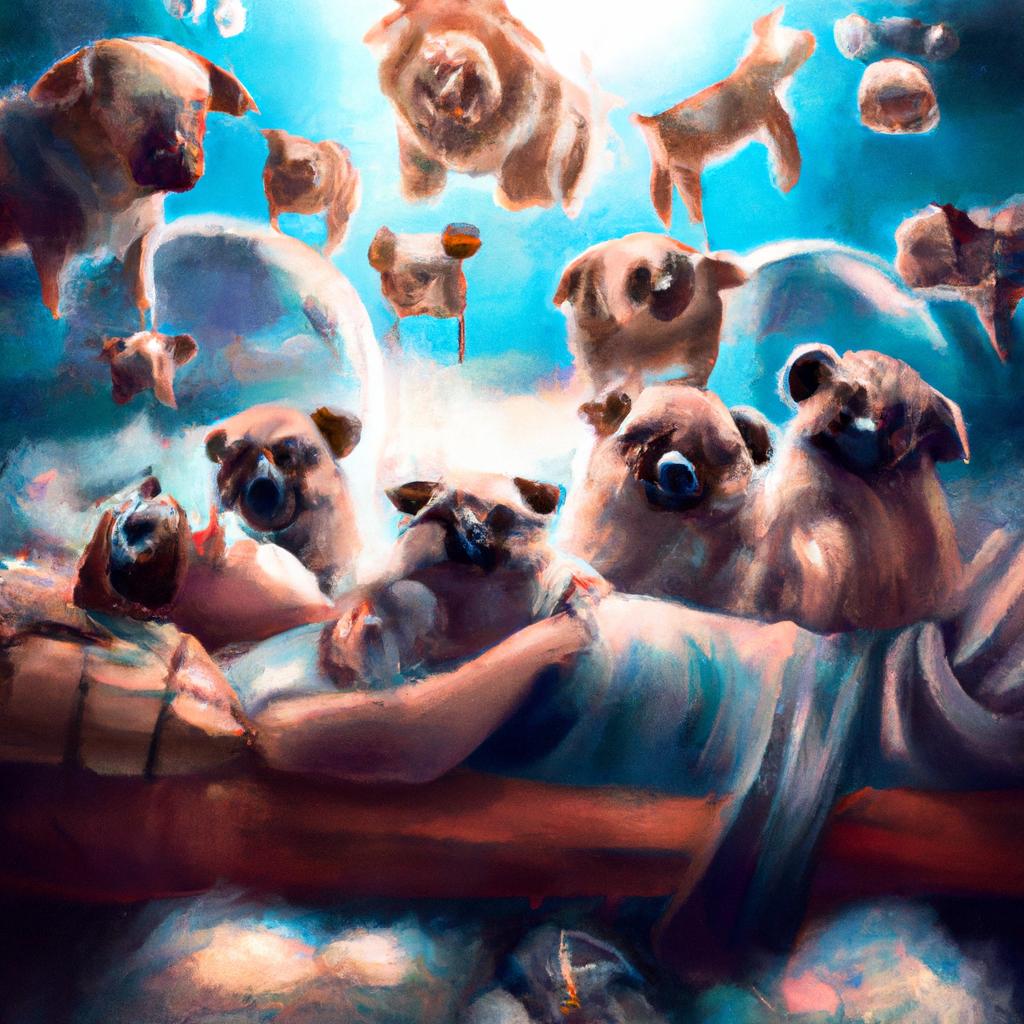 sonhar com muitos cachorros filhotes3
