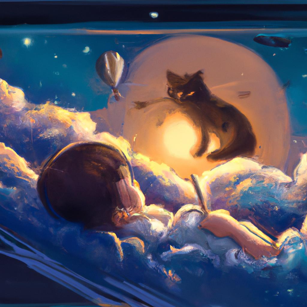 Imagem de capa do post "Descubra o Significado de Sonhar com Nascimento de Gatos!" com um desenho digital