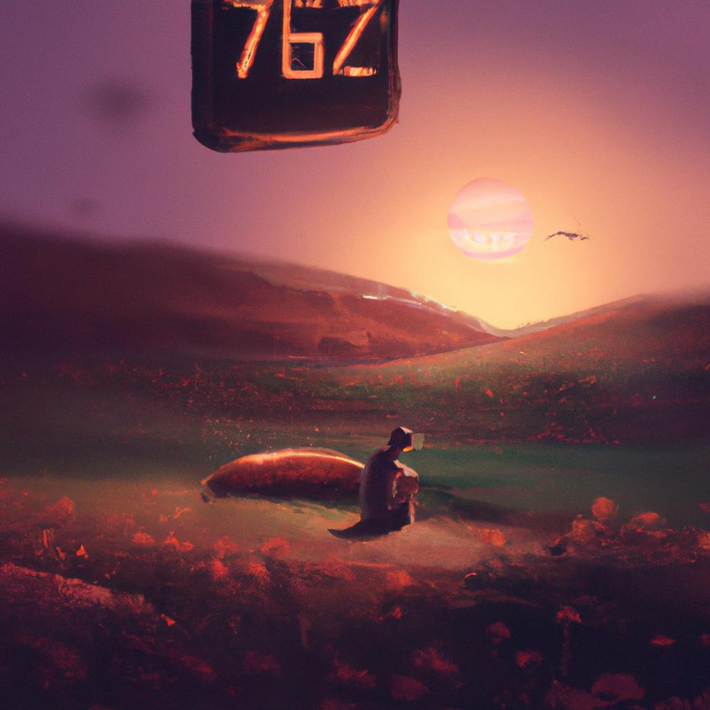 Imagem de capa do post "O Significado do Sonho com o Número 77 Revelado!" com um desenho digital