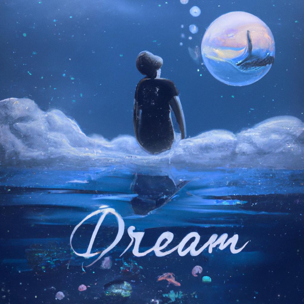 Imagem de capa do post Sonhar com o Mar Azul: Descubra o Seu Significado! com um desenho digital