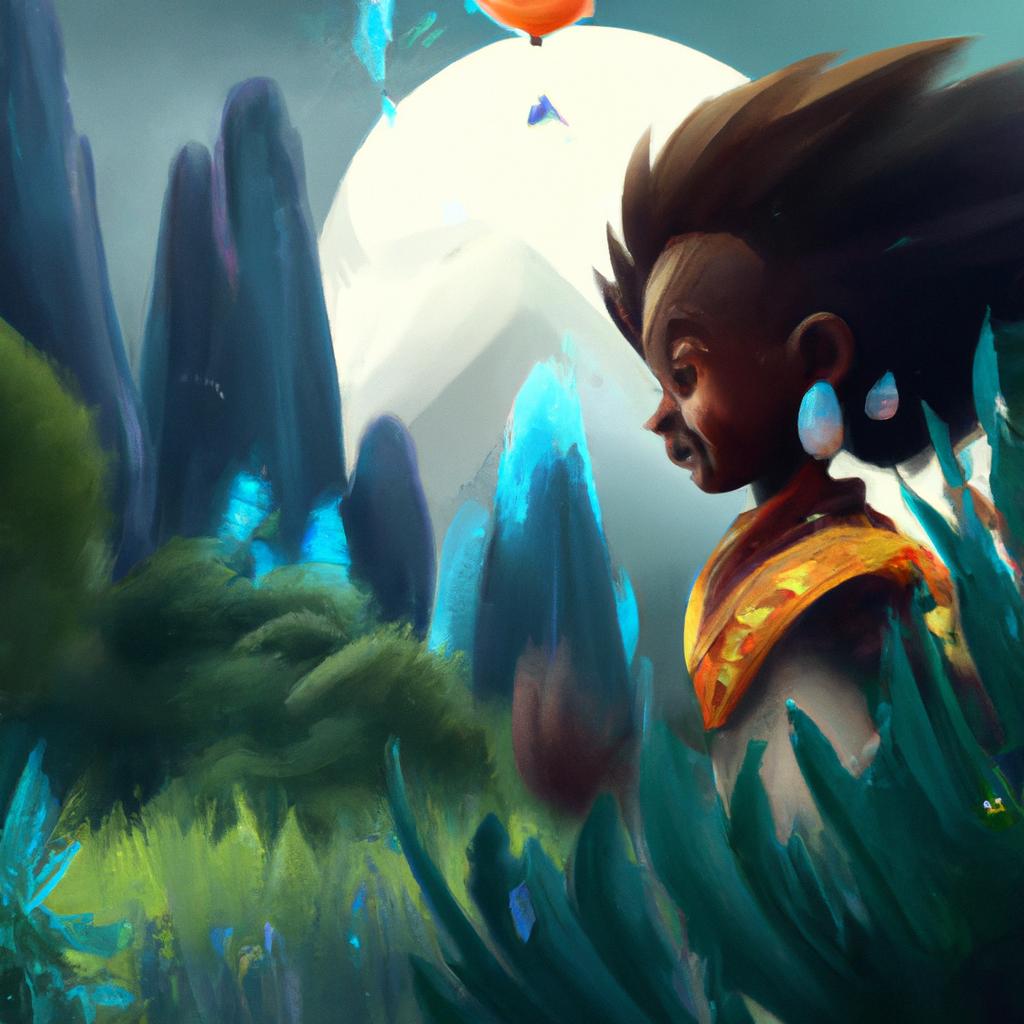 Imagem de capa do post "Descubra o Significado de Sonhar com Omolu: Uma Revelação!" com um desenho digital