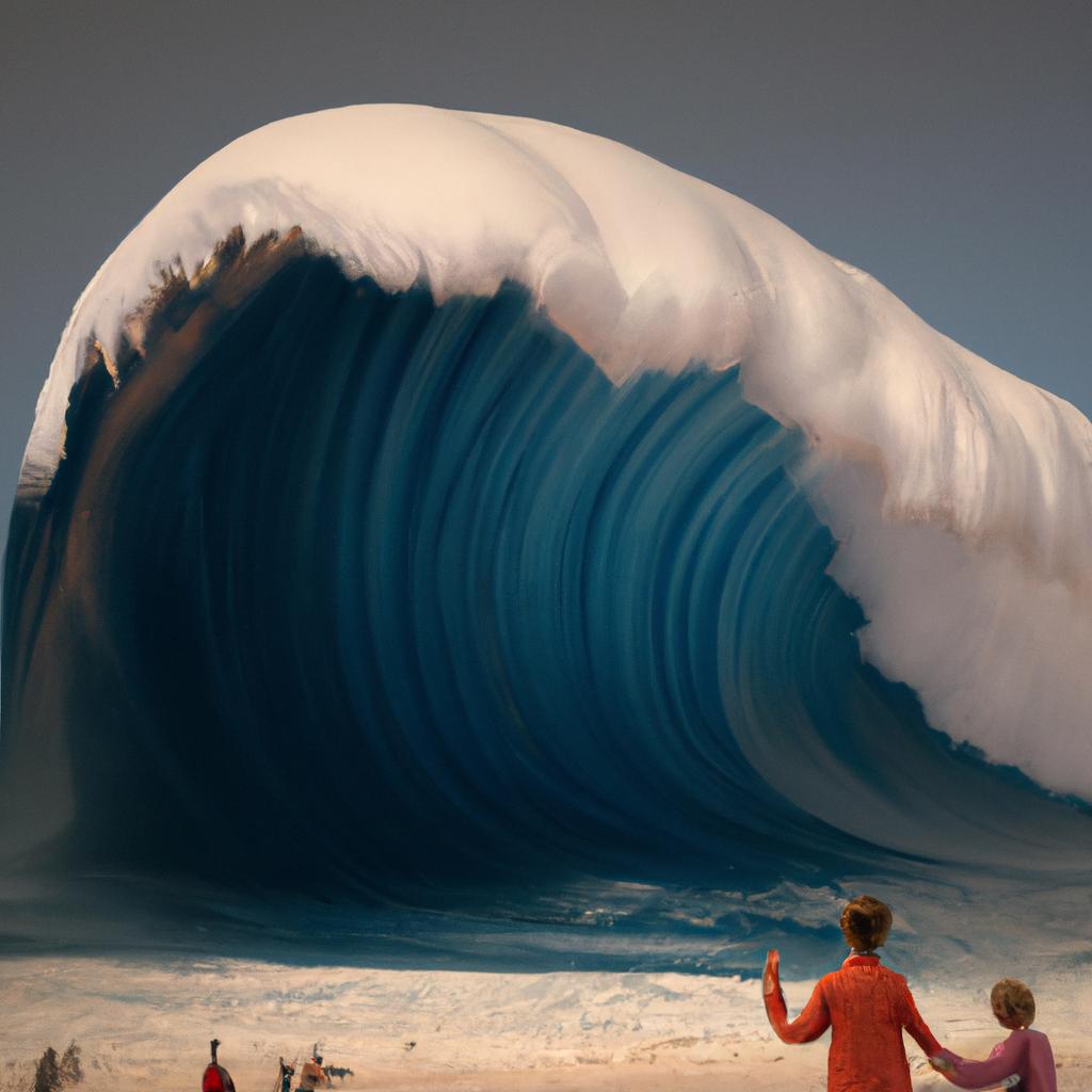 sonhar com onda gigante na praia4