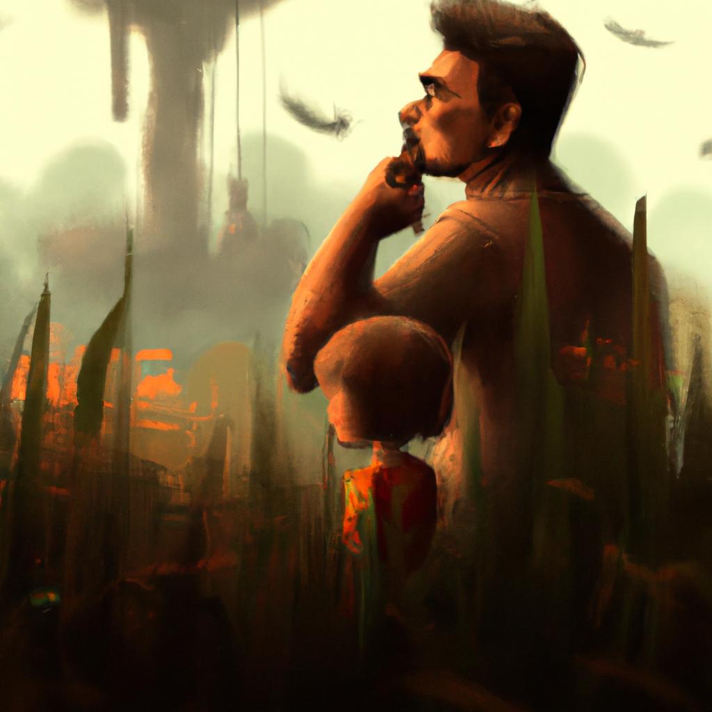 Imagem de capa do post "Descubra o Significado de Sonhar com Pai Falecido e Jogo do Bicho!" com um desenho digital