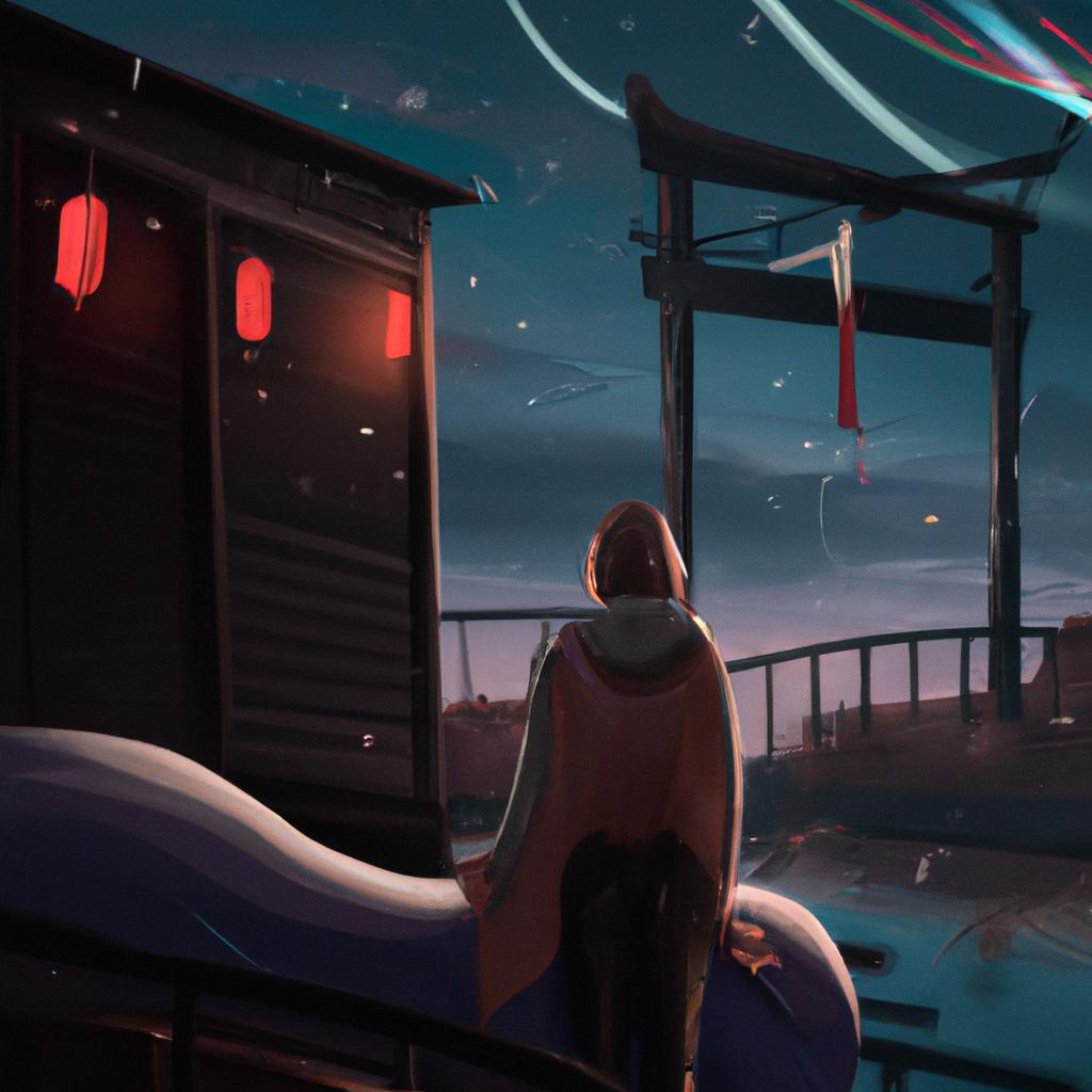 Imagem de capa do post "Descubra o Significado de Sonhar com Palco: Revelações Incríveis!" com um desenho digital