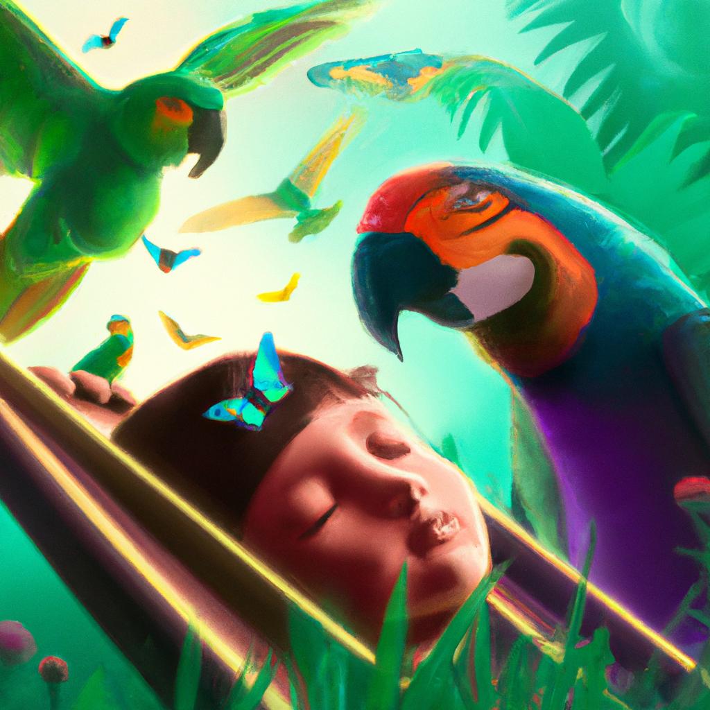 Imagem de capa do post Descubra o Significado de Sonhar com Papagaio no Jogo do Bicho! com um desenho digital