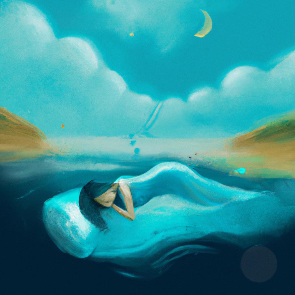 Imagem de capa do post "Descubra o Significado de Sonhar com Paralisia do Sono!" com um desenho digital