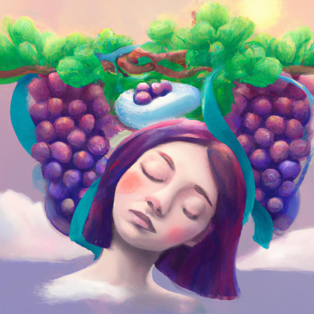 Imagem de capa do post Descubra o Que Significa Sonhar com Parreira de Uva com um desenho digital