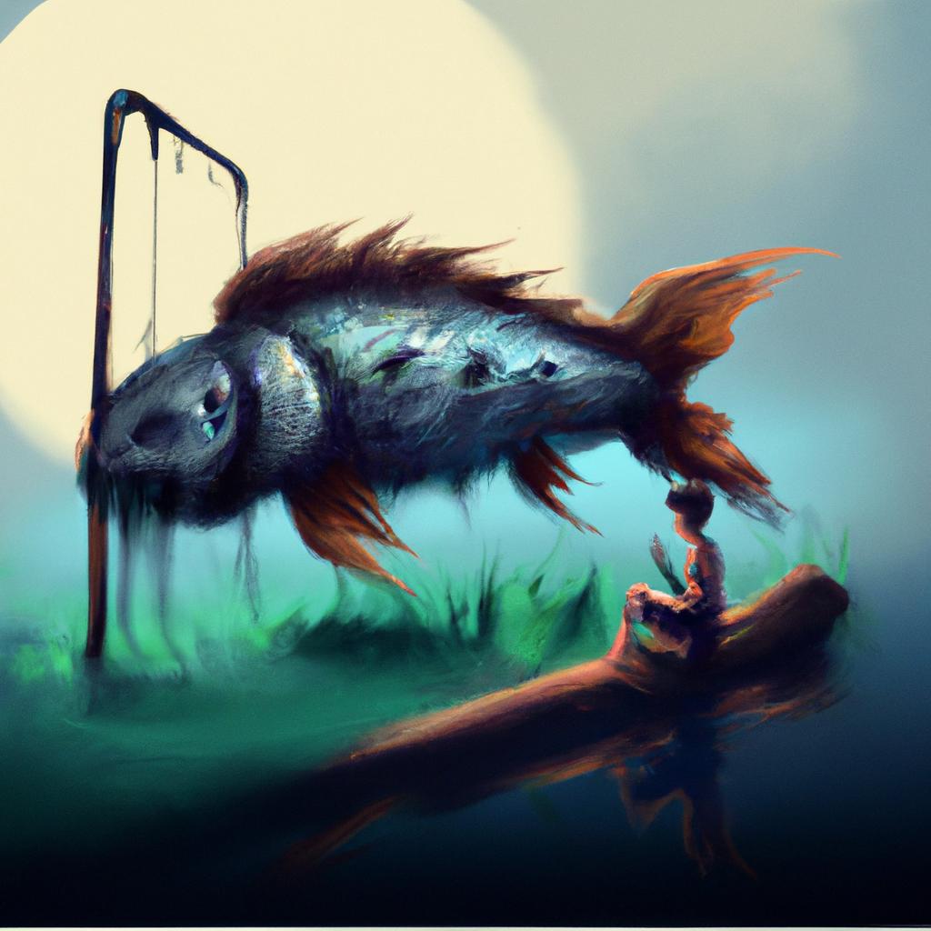 sonhar com peixe na malhadeira3