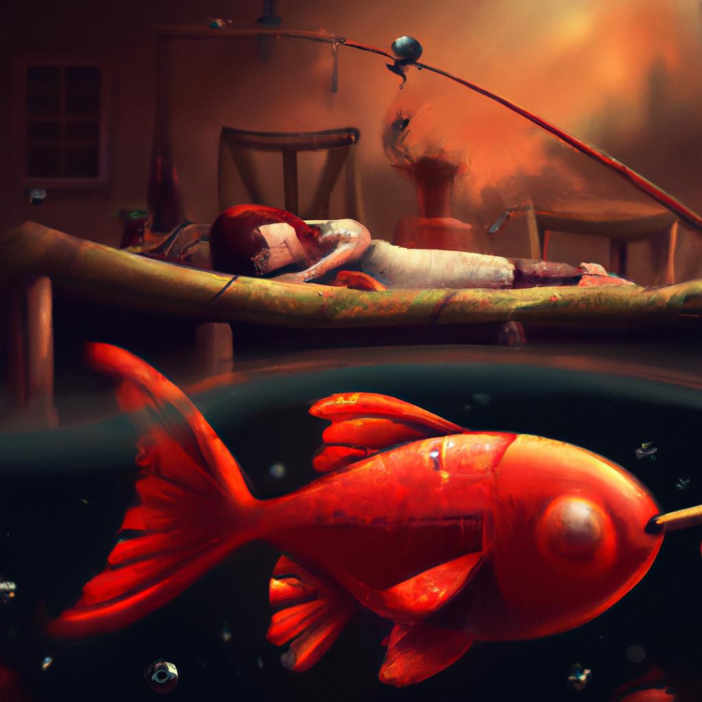 sonhar com peixe vermelho4