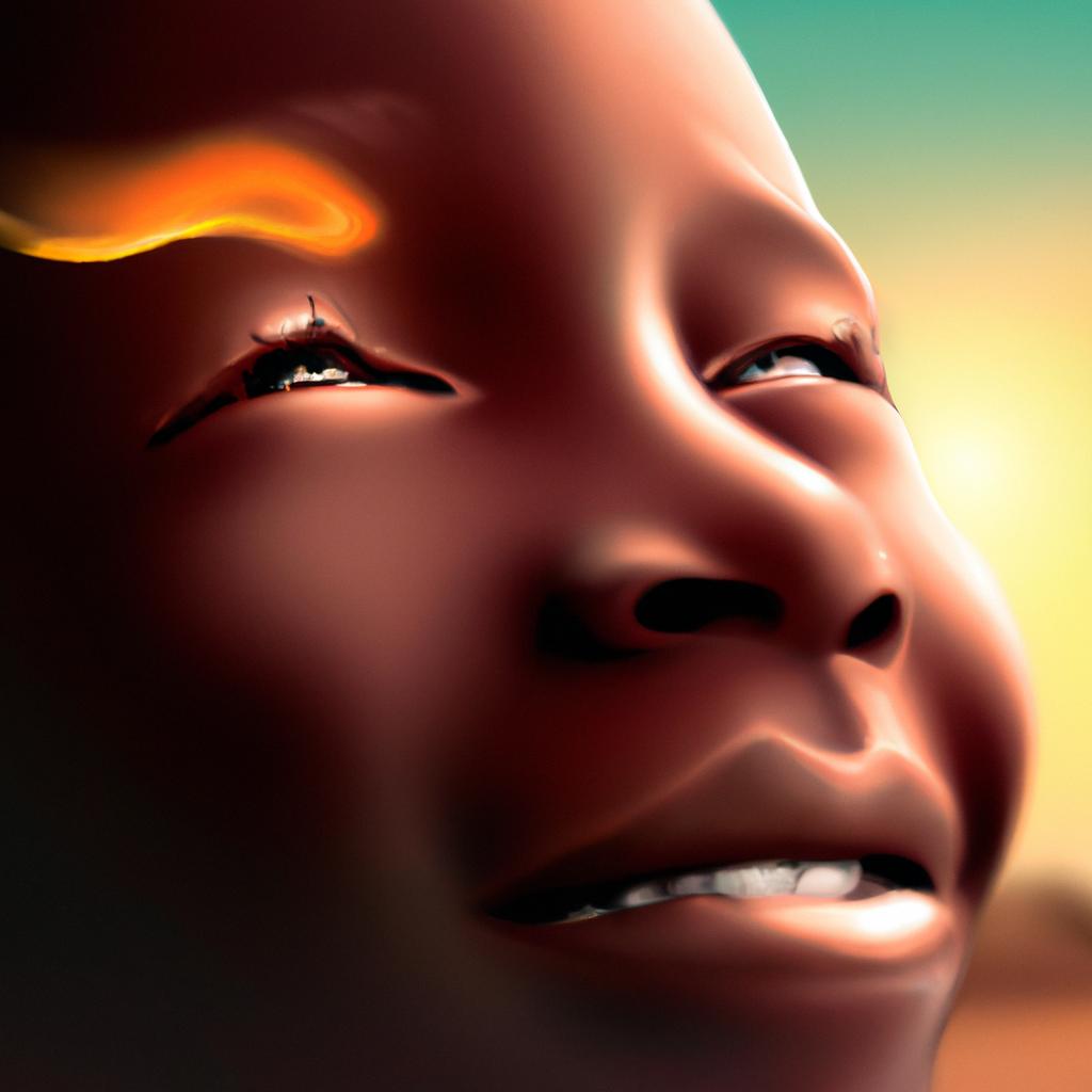 Imagem de capa do post "Sonhar com Pele do Rosto: O que Significa?" com um desenho digital