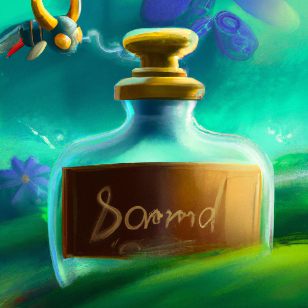 Imagem de capa do post "Descubra o que Significa Sonhar com Perfume e Jogo do Bicho!" com um desenho digital