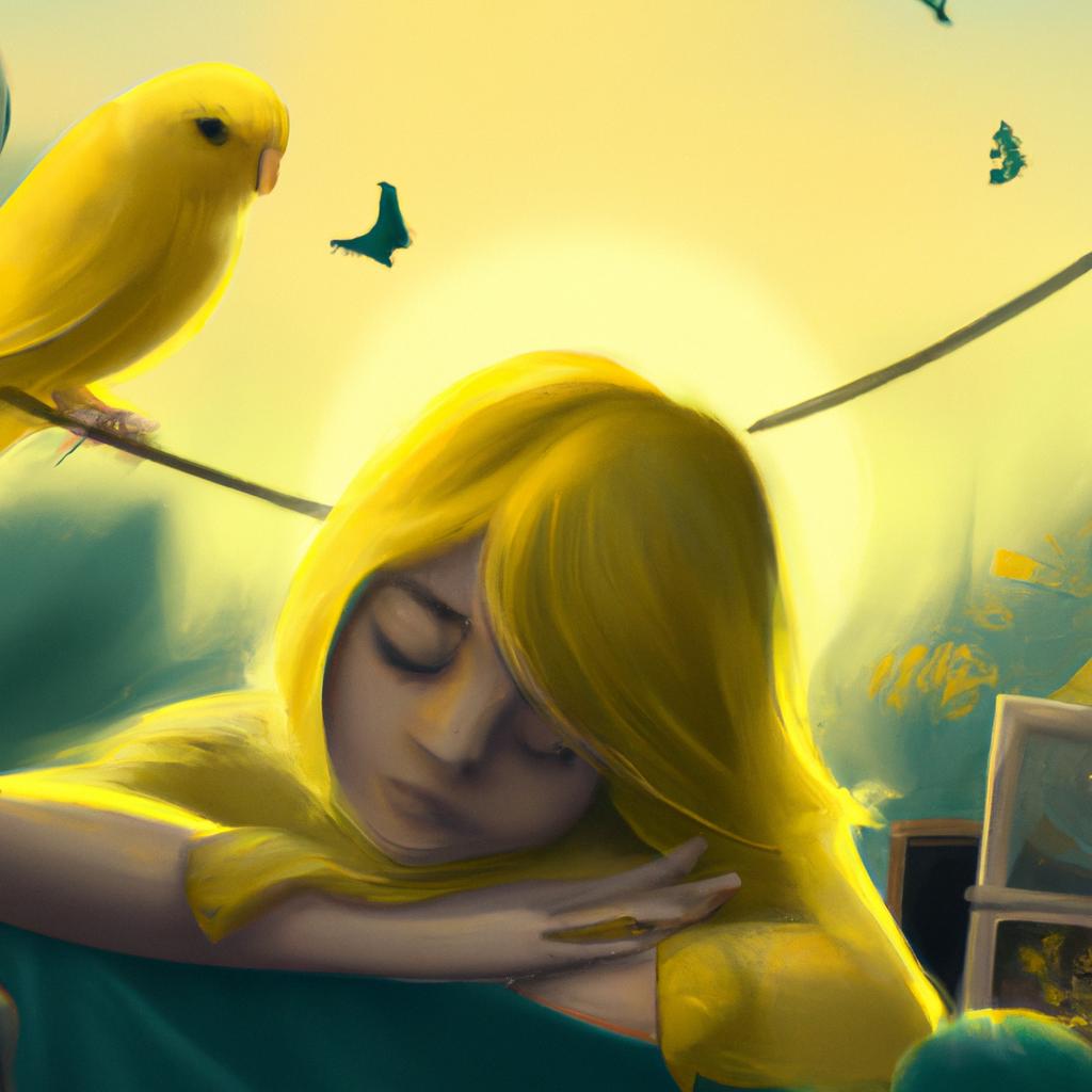 sonhar com periquito amarelo2