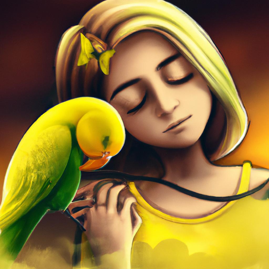 sonhar com periquito amarelo3
