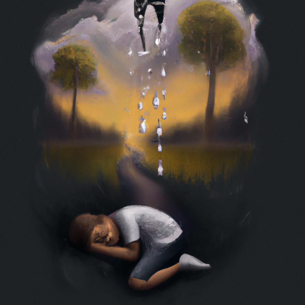 Imagem de capa do post Sonhar com Pessoa Chorando: Descubra o Significado! com um desenho digital