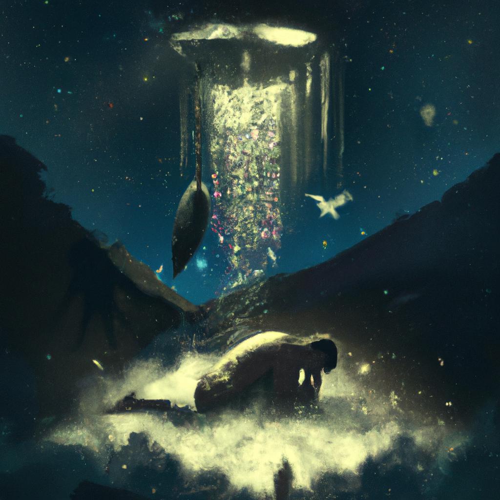 Imagem de capa do post "Sonhar com Pessoa Defecando: O Significado Revelado!" com um desenho digital