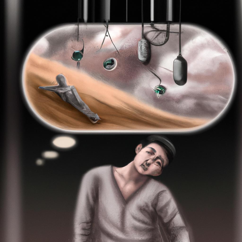 Imagem de capa do post "Descubra o Que Significa Sonhar com Pessoa Drogada!" com um desenho digital