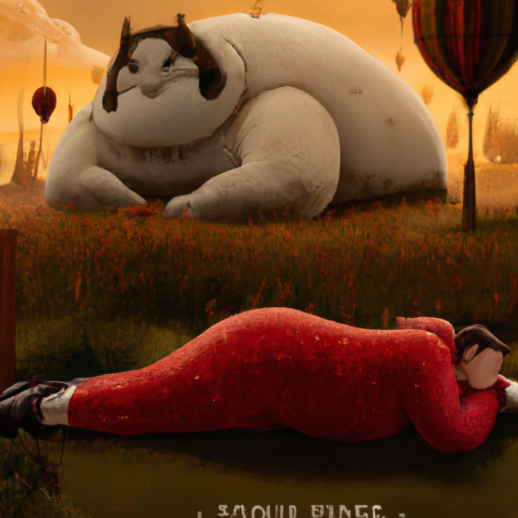 Imagem de capa do post "Sonhar com Pessoa Gorda: Descubra o Significado da Mensagem do Sonho" com um desenho digital