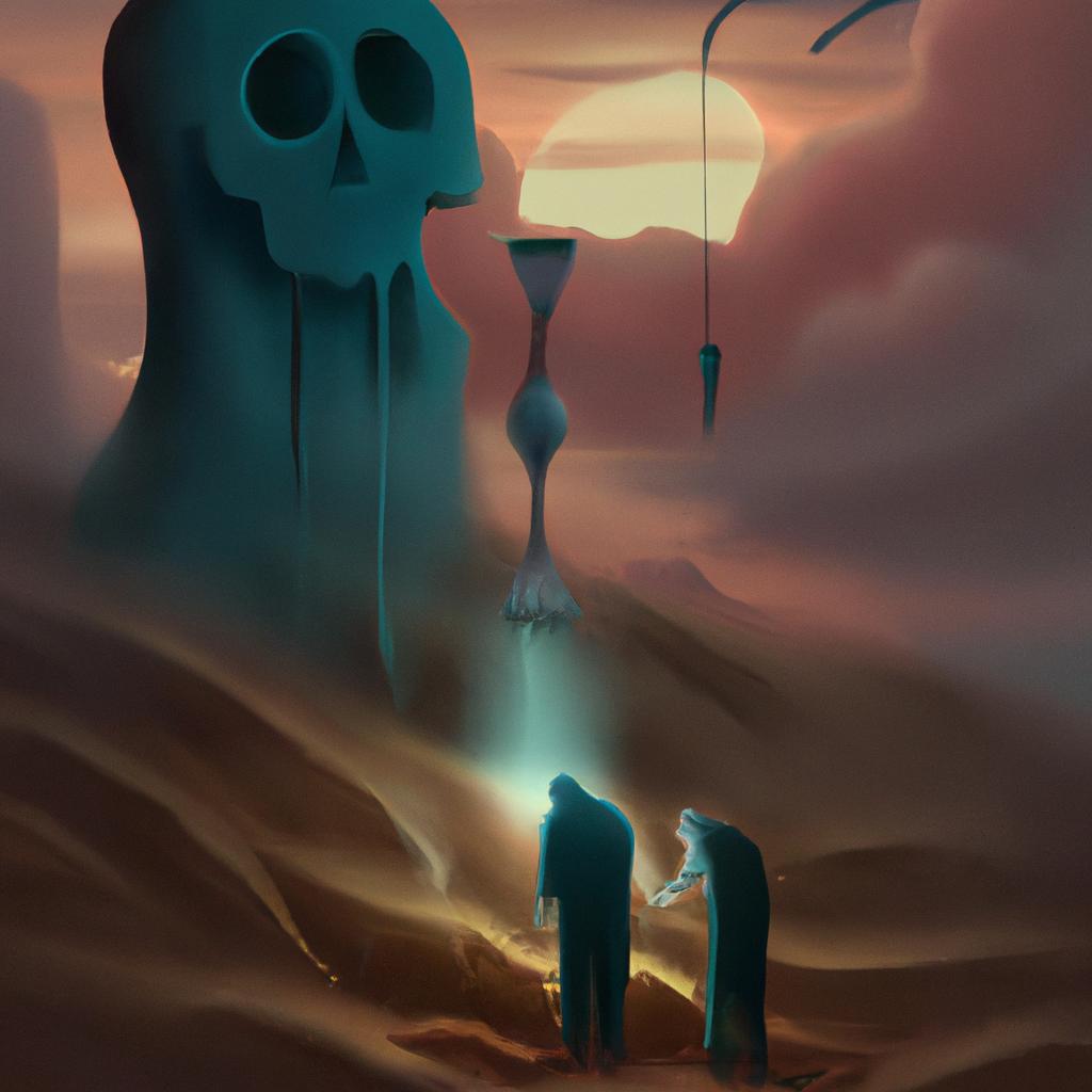 Imagem de capa do post Descubra o que Significa Sonhar com Pessoas Mortas Conversando! com um desenho digital