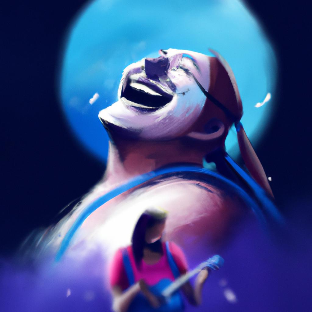 Imagem de capa do post "Descubra o Significado de Sonhar com Pessoas Rindo de Você!" com um desenho digital