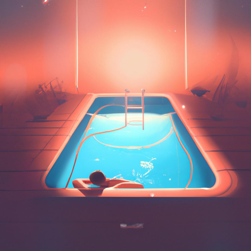 Imagem de capa do post "Sonhar com Piscina Seca: Significado Revelado!" com um desenho digital