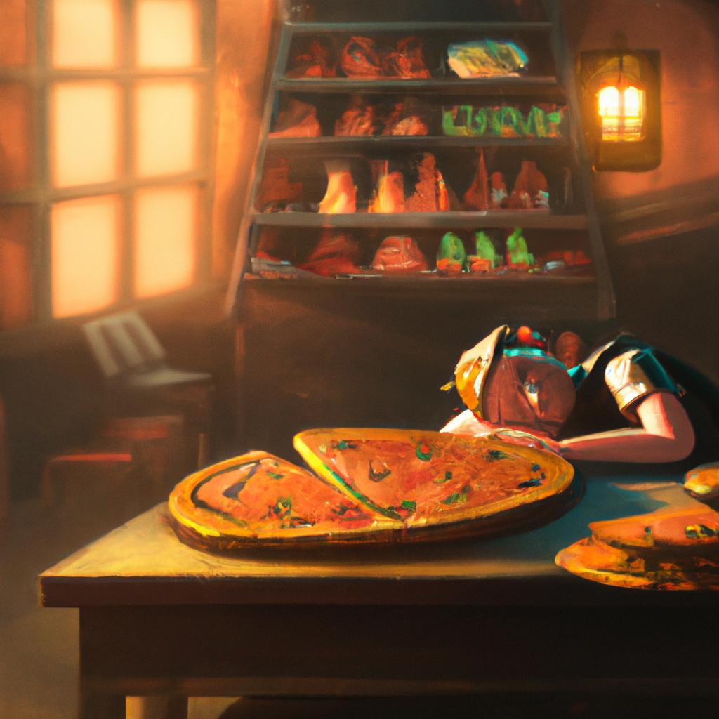 Imagem de capa do post "Sonhar com Pizza: Descubra o Significado de Seu Sonho! com um desenho digital