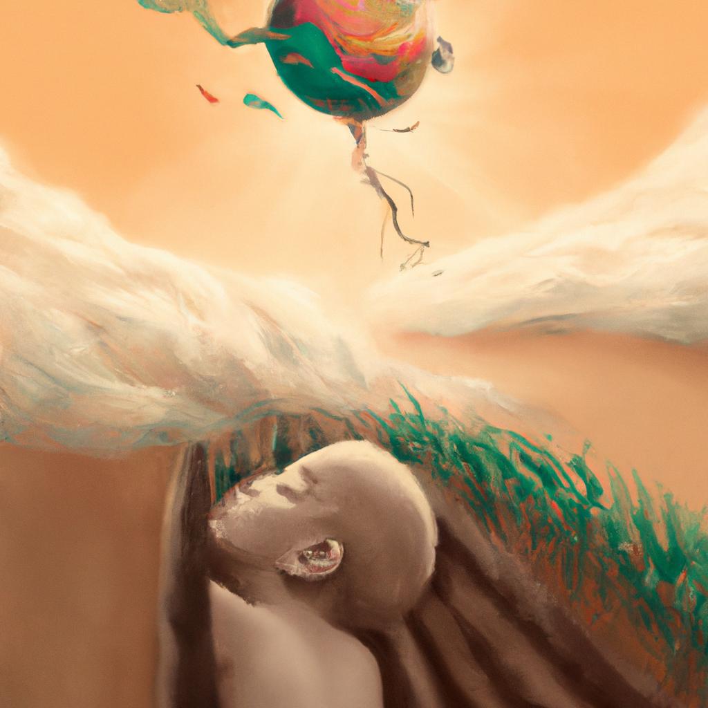 Imagem de capa do post "Descubra o Significado de Sonhar com Placenta!" com um desenho digital
