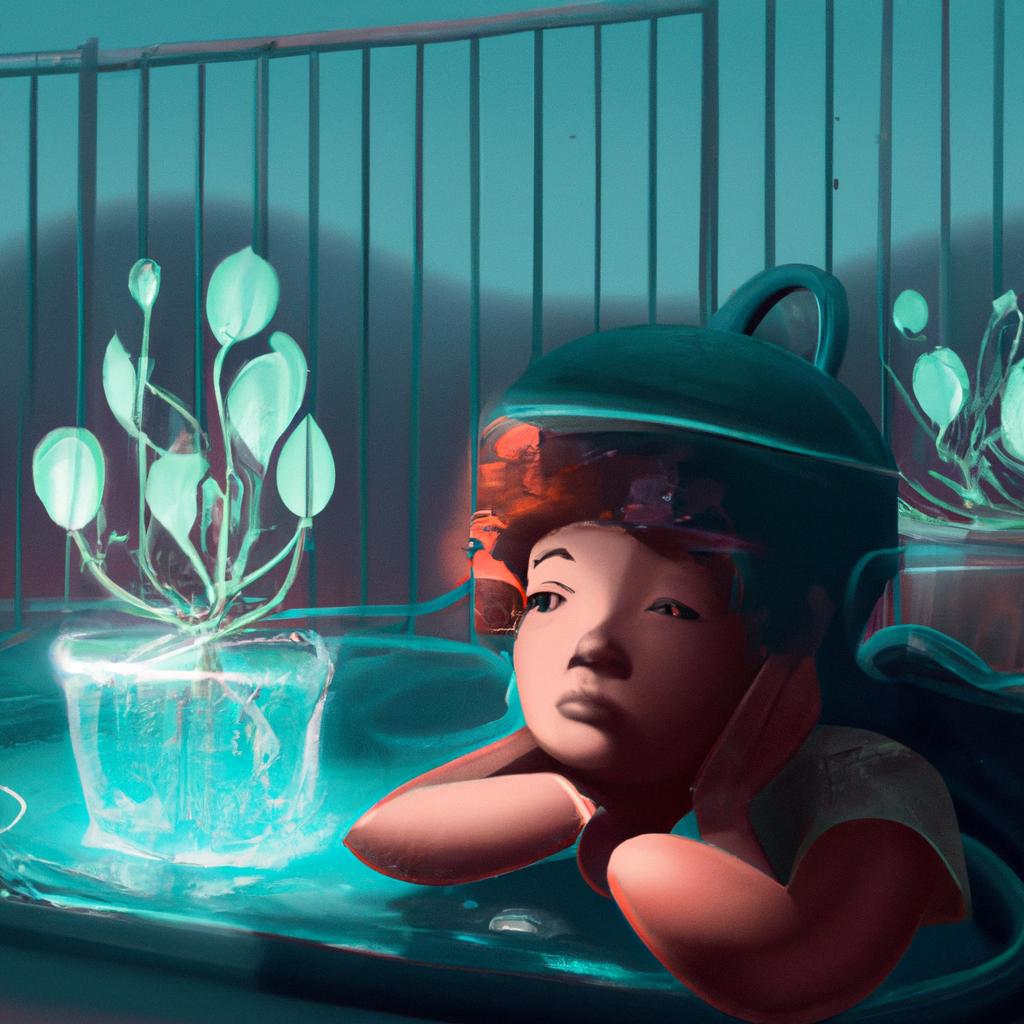 Imagem de capa do post "Sonhar com Plantas Arrancadas: Descubra o Significado" com um desenho digital