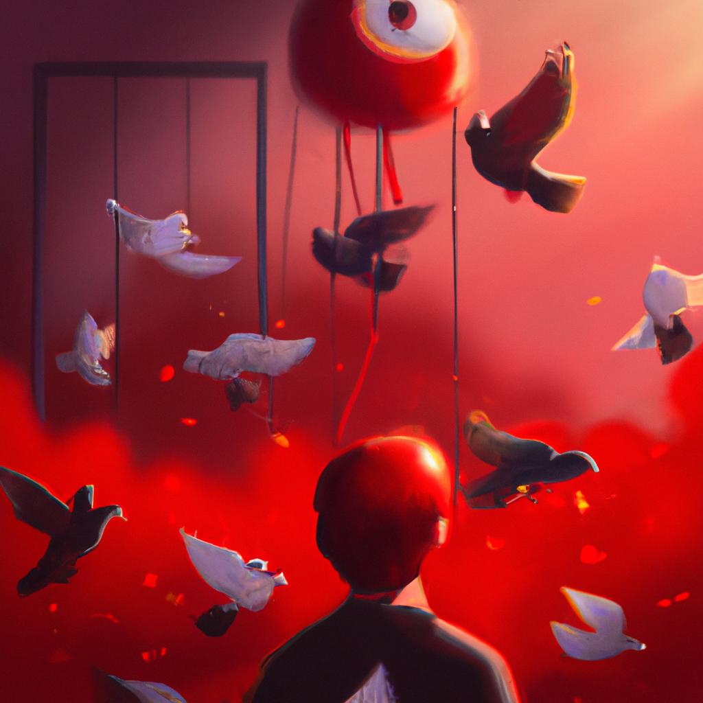 Imagem de capa do post Descubra o Significado de Sonhar com Pomba Gira Vermelha! com um desenho digital