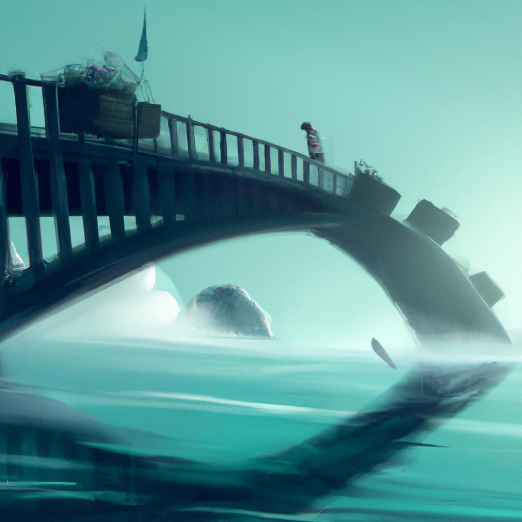sonhar com ponte caindo no rio2