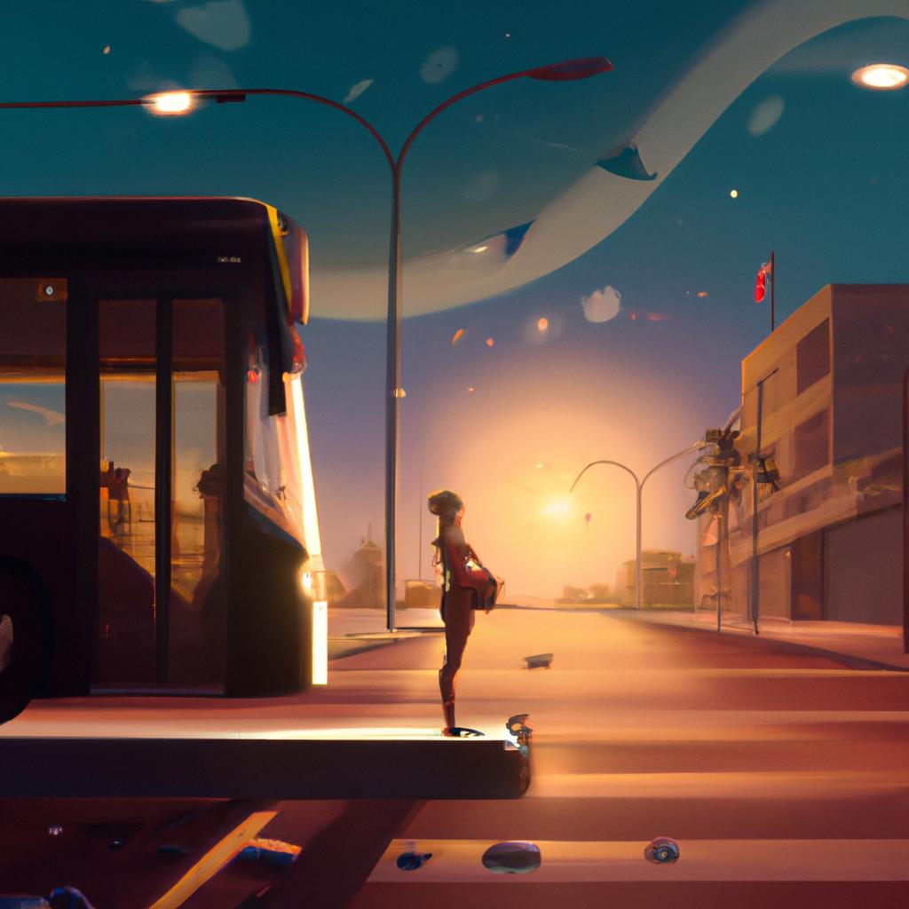 Imagem de capa do post Sonhar com Ponto de Ônibus: O Significado Revelado! com um desenho digital