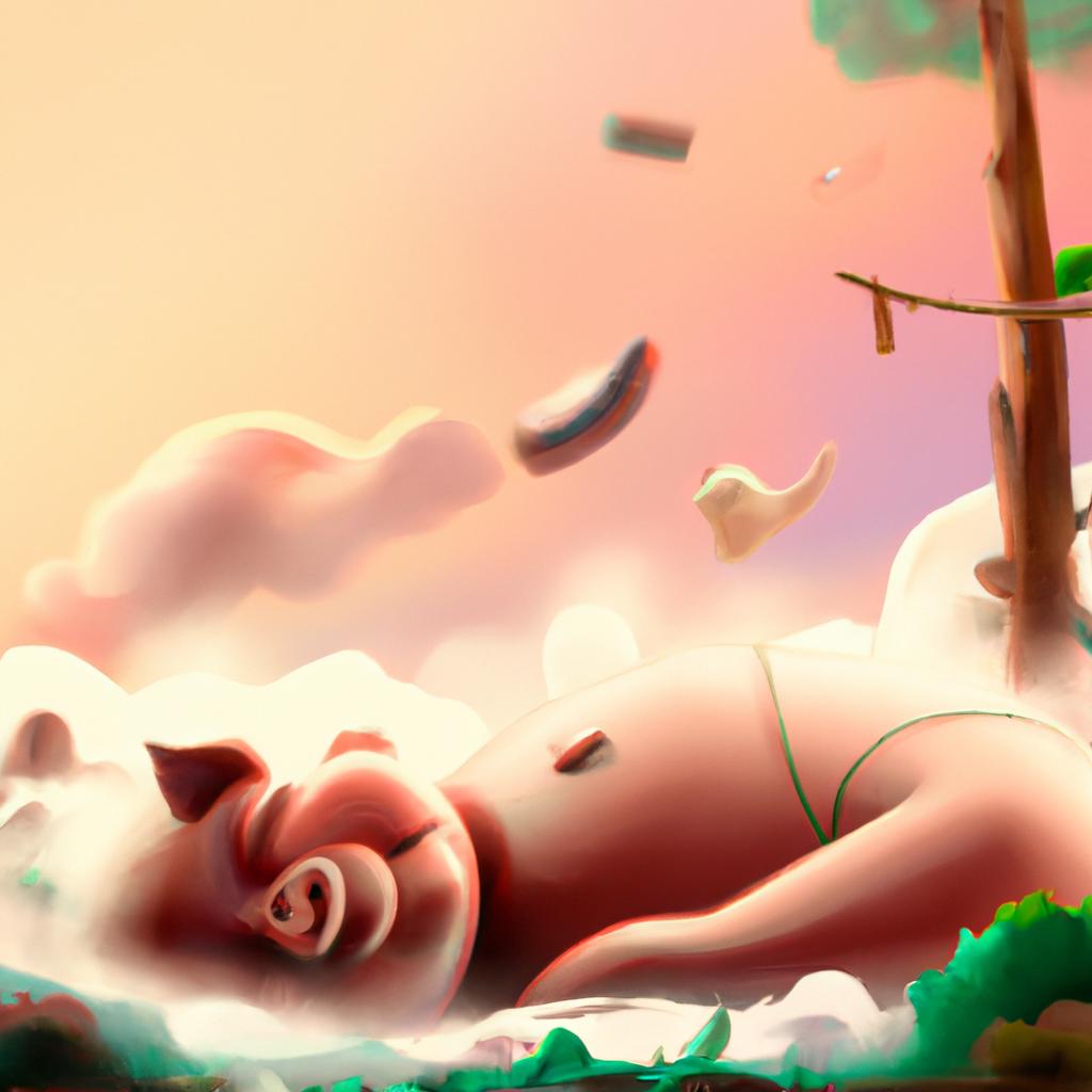 Imagem de capa do post "Sonhar Com Porco Mordendo: As Interpretações Mais Prováveis!" com um desenho digital