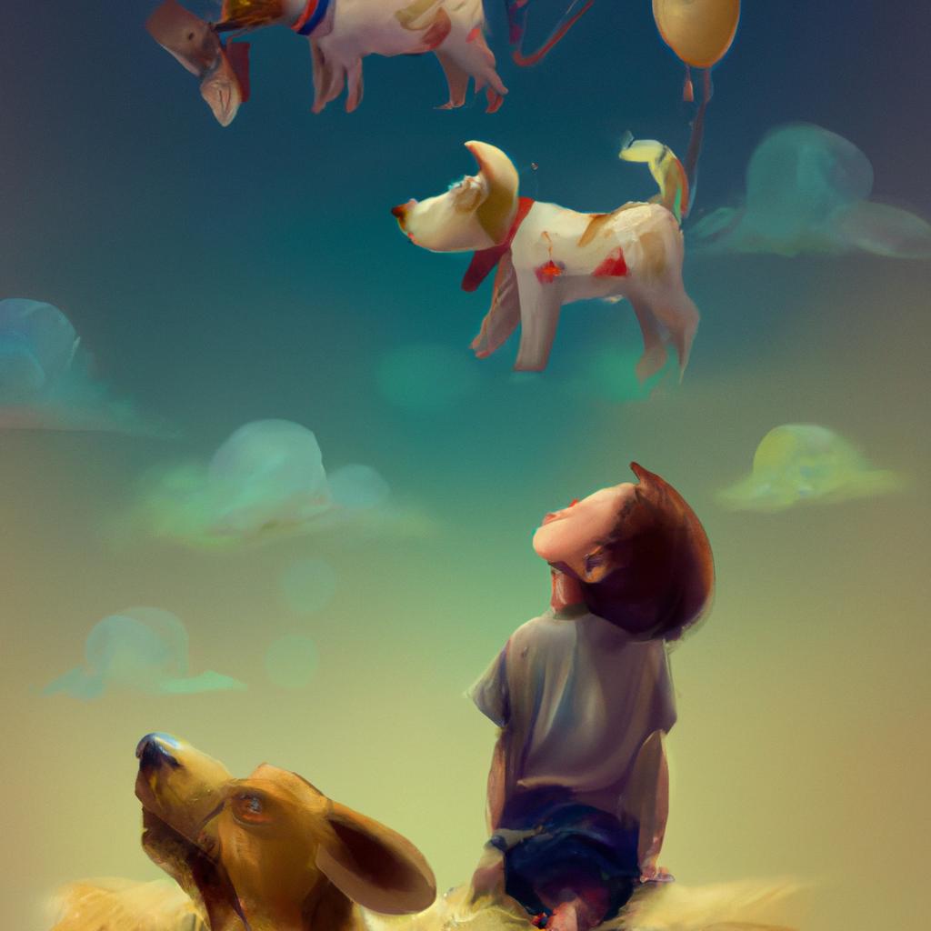 Imagem de capa do post "Sonhar com Pulga em Cachorro: Descubra o Significado!" com um desenho digital