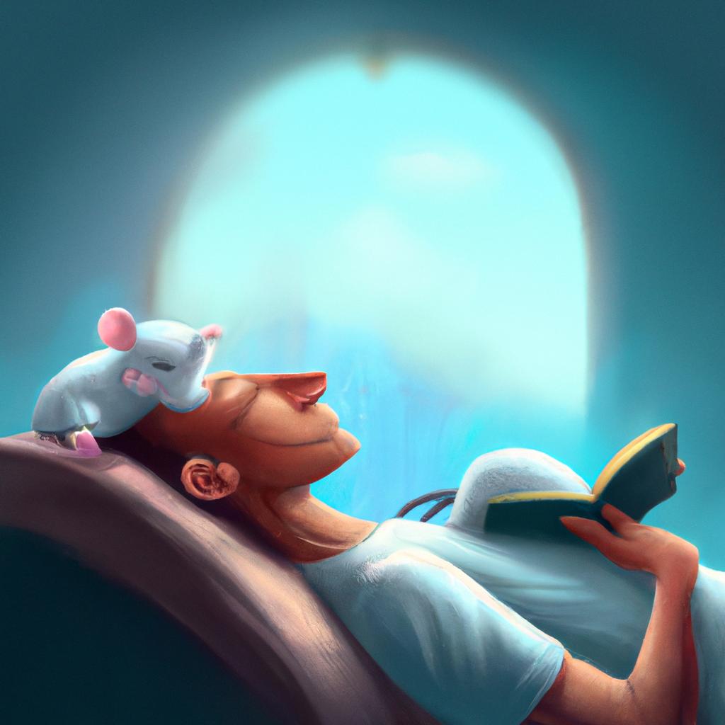 Imagem de capa do post "Descubra O Significado De Sonhar Com Rato Branco Grande!" com um desenho digital