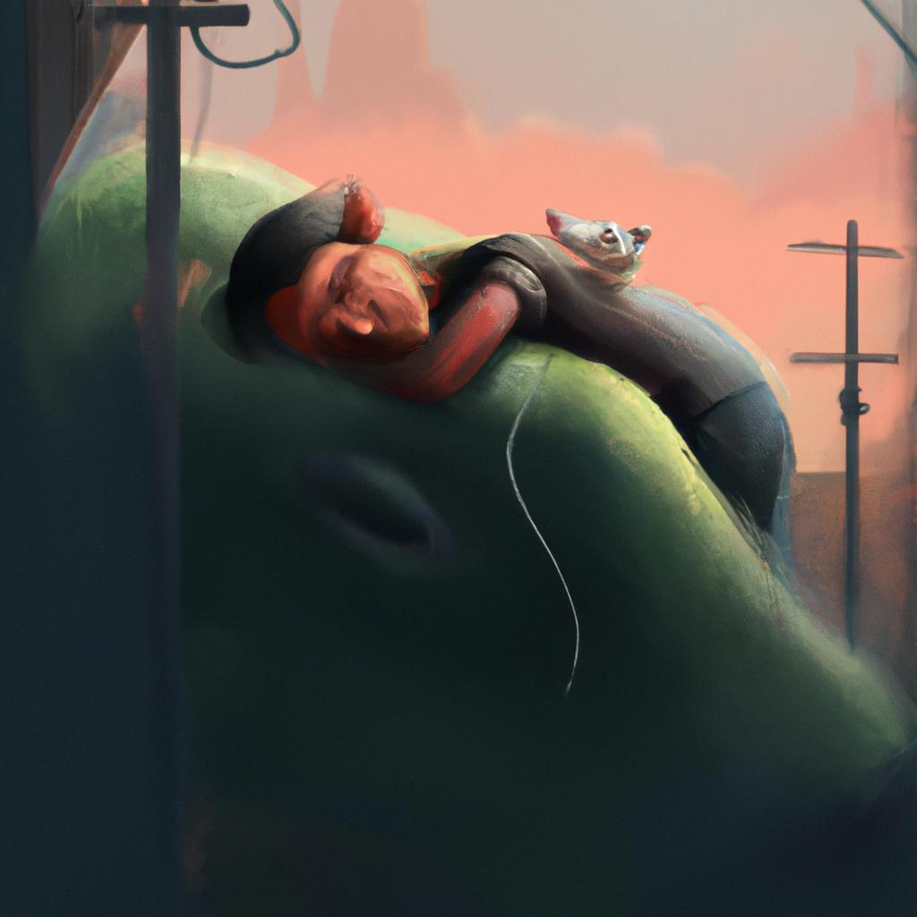 Imagem de capa do post "O Significado de Sonhar com Rato em Cima de Mim" com um desenho digital