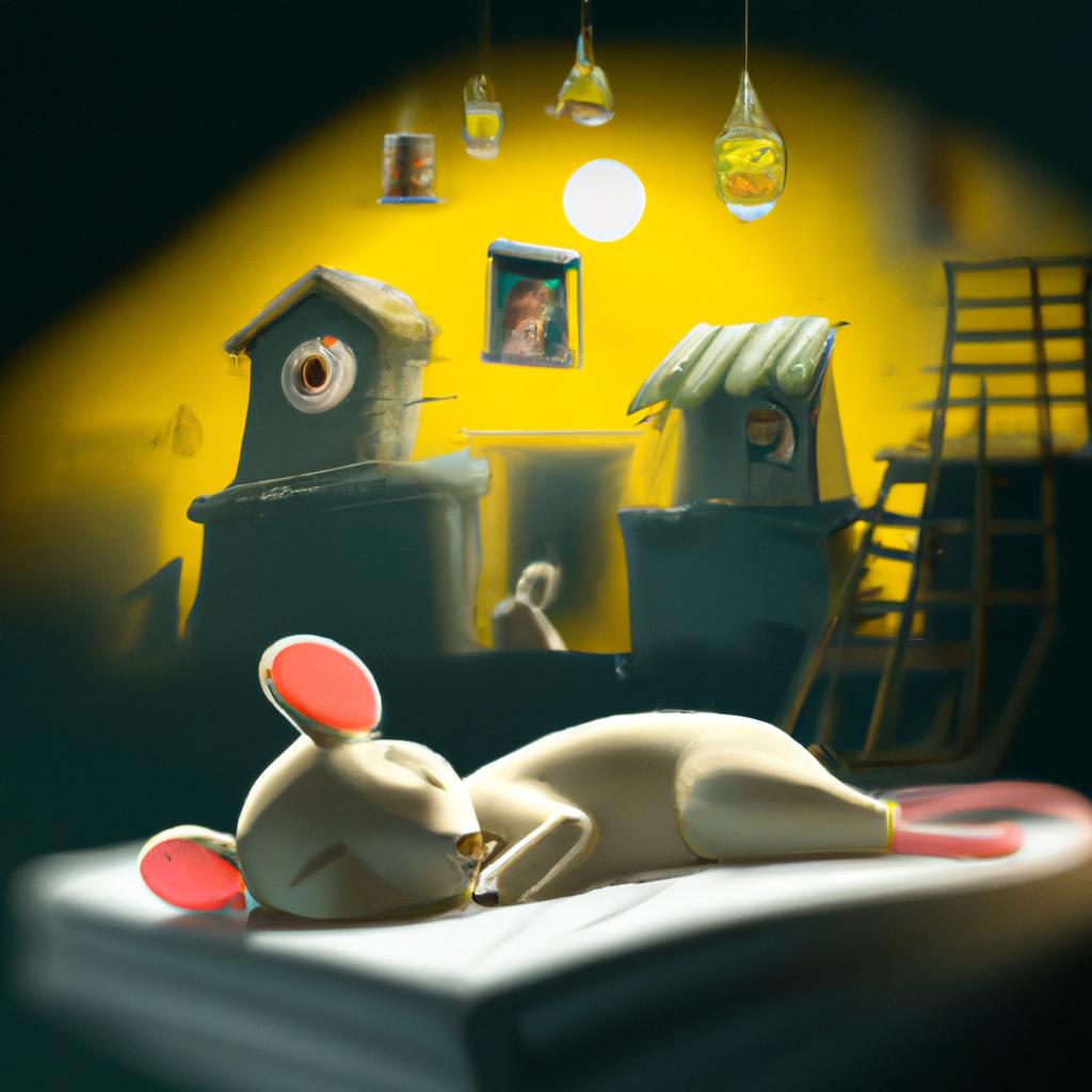 Imagem de capa do post "Sonhar Com Ratos Vivos: Entenda o Significado!" com um desenho digital
