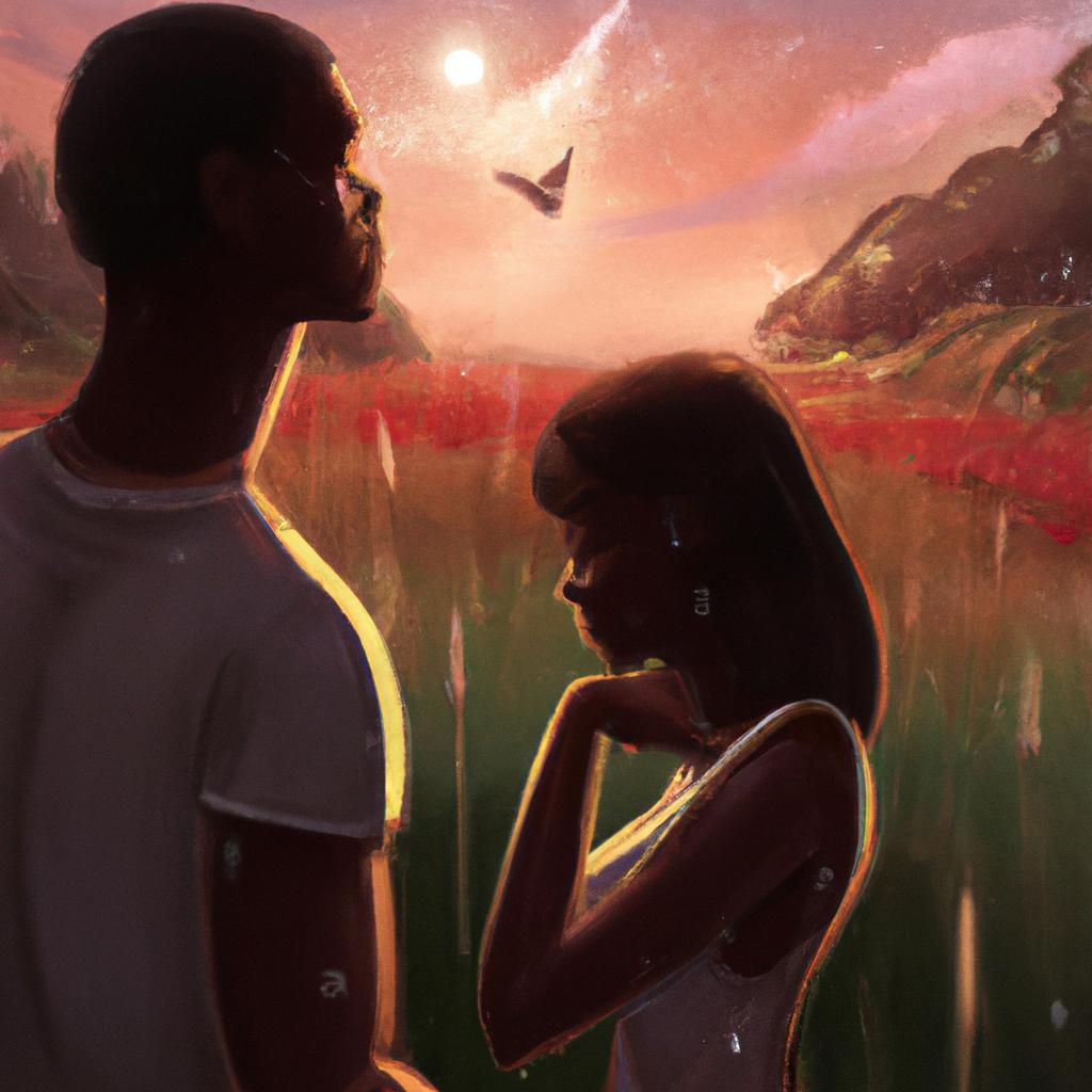Imagem de capa do post "Revelado: Que Significa Sonhar com Reconciliação de Namoro?" com um desenho digital