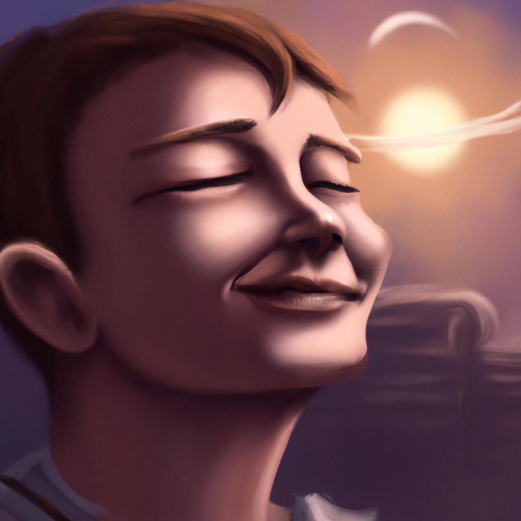 Imagem de capa do post "Sonhar com Rival Sorrindo: Descubra o Significado dessa Visão!" com um desenho digital