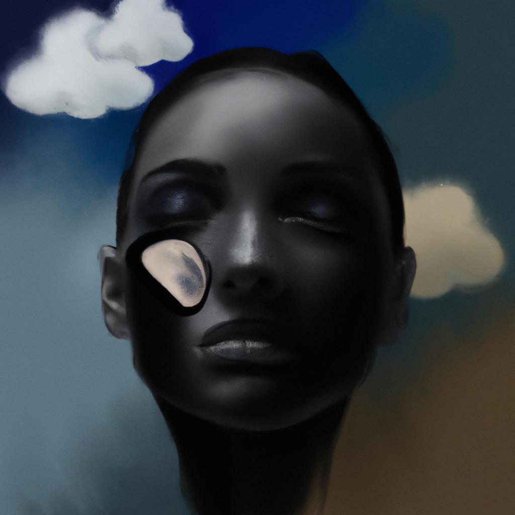 sonhar com rosto pintado de preto3