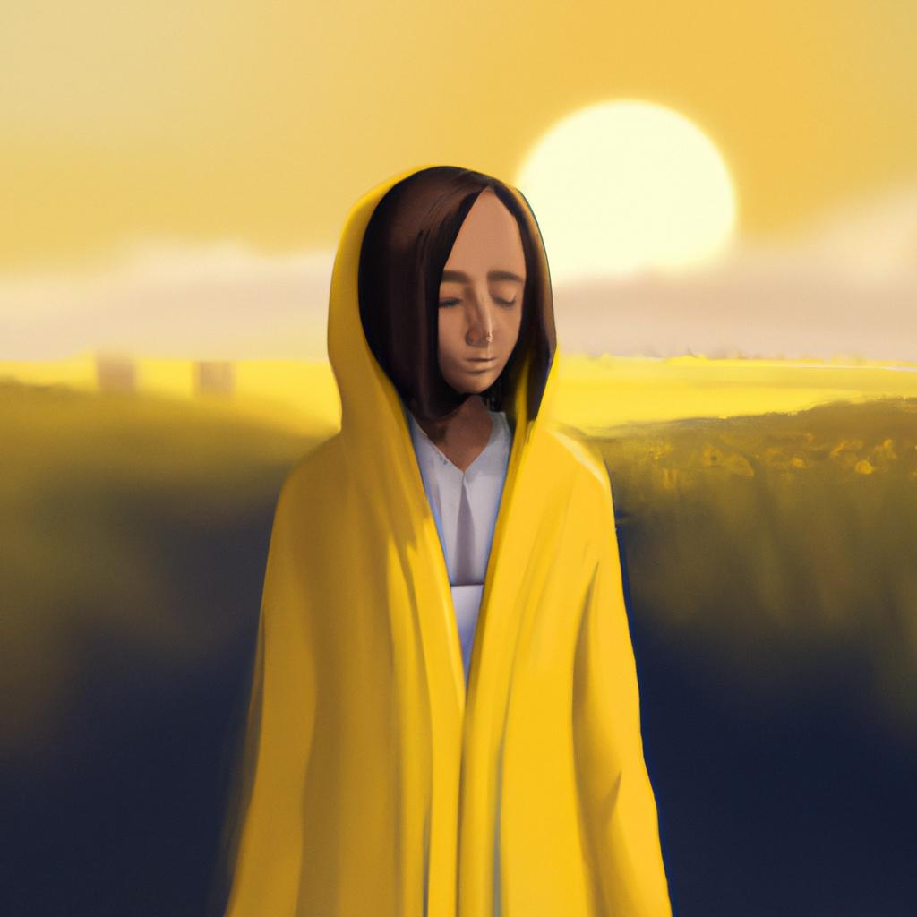 Imagem de capa do post "O Que Significa Sonhar Com Roupas Amarelas? Descubra!" com um desenho digital