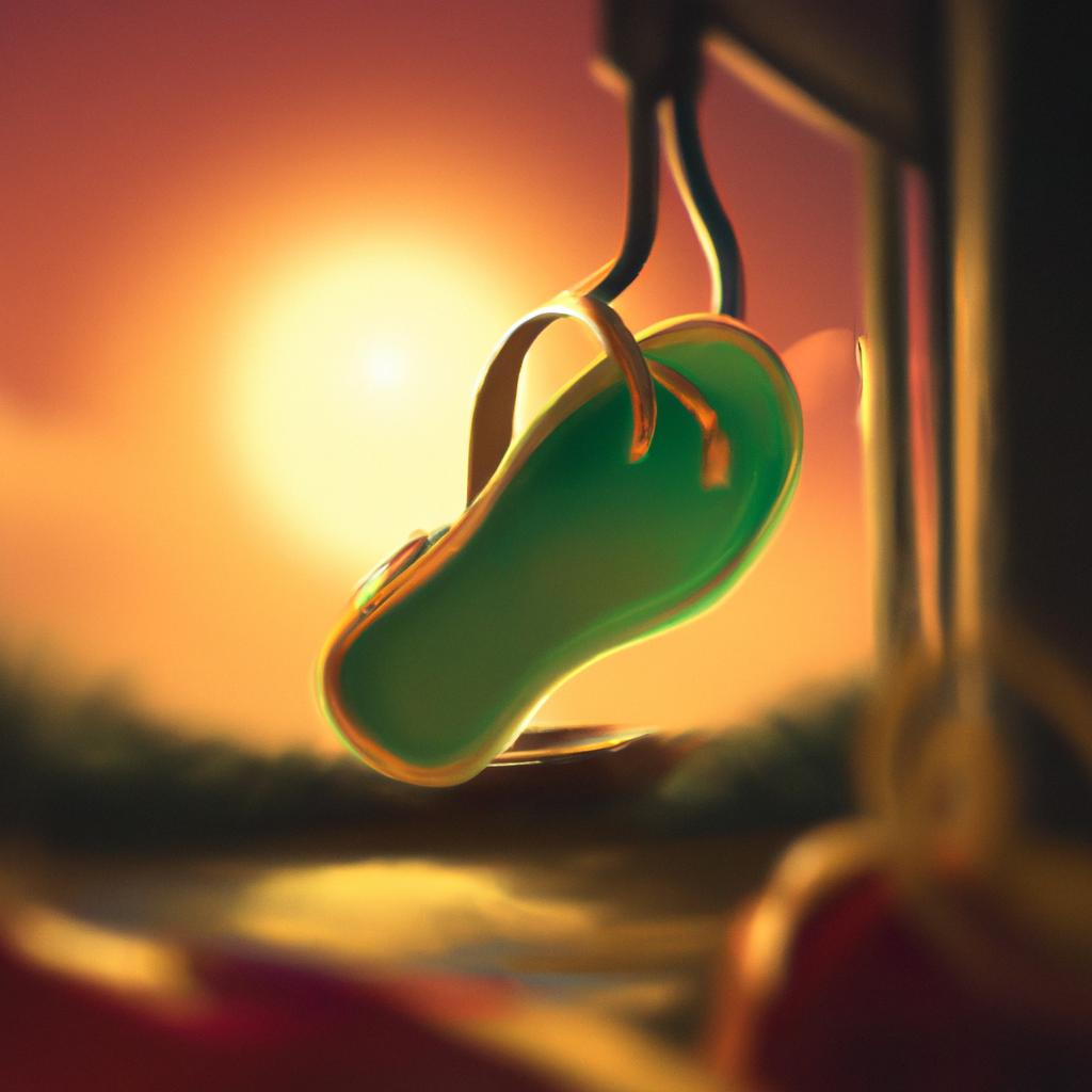 Imagem de capa do post "Descubra o que Significa Sonhar com Sandália de Salto Alto!" com um desenho digital